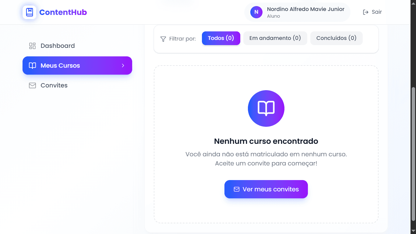 Screenshot 7 do projeto ContentHub - Plataforma de Conteúdo Exclusivo